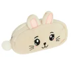 Smiki, Królik, pluszowy piórnik, beżowy