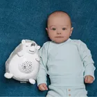 Smiki, Little Dreamer, Śpiący jeżyk, pluszowy projektor z muzyką i światłem, szary