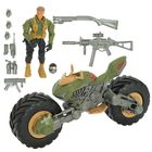 Smiki, Motocykl wojskowy, pojazd z figurką żołnierza