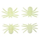 Smiki, pająki świecące w ciemności, 4 szt.