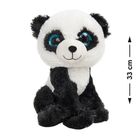 Smiki, Panda, maskotka z brokatowymi oczkami, 33 cm