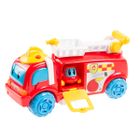 Smiki, straż pożarna, pojazd z dźwiękiem