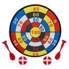 Smiki, tarcza z rzutkami, gra zręcznościowa