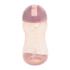 Smiki, Very Bunny, bidon ze słomką, 450 ml, różowy