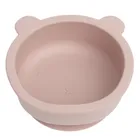 Smiki, Very Bunny, Miś, miska silikonowa, różowa