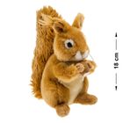 Smiki, Wiewiórka, maskotka, 18 cm
