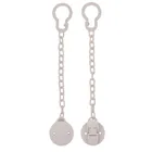 Smiki, zawieszka do smoczka, beżowa