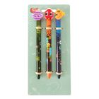 Smiki, zestaw długopisów, piksele, 3 szt.