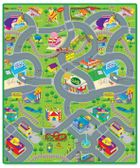 Smily Play, Miasto, mata do zabawy, 120-100 cm