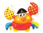 Smily Play, potrząśnij i jedź, krab, zabawka interaktywna