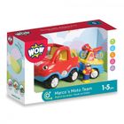 Smily Play, Wow, Marco, figurka, auto z przyczepą i motocyklem