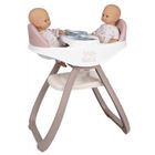 Smoby, Baby Nurse, krzesełko do karmienia dla bliźniaków