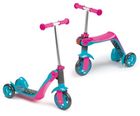 Smoby, hulajnoga i rowerek biegowy 2w1, różowa