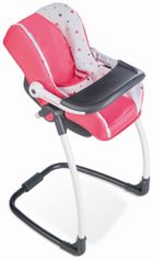 Smoby, Maxi Cosi, krzesełko do karmienia dla lalek, 3w1