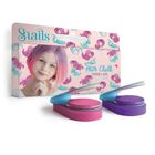Snails, Hair Chalk, Mermaid, zmywalne kredy do włosów, 2 szt.