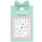 Snails, naklejki na paznokcie, jednorożce