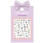 Snails, naklejki na paznokcie, motylki