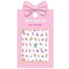Snails, naklejki na paznokcie, syrenki