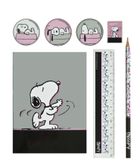 Snoopy, zestaw piśmienniczy w saszetce