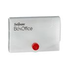 Snopake, teczka na wizytówki, przezroczysta, 15 mm