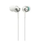 Sony, słuchawki douszne EX Serie 9mm MDR-EX110LP, białe