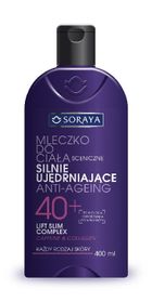 Soraya, Anti-Ageing System 40+, mleczko do ciała regenerująco-nawilżające, 400 ml