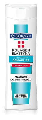 Soraya, Kolagen & Elastyna, mleczko do demakijażu, 200 ml