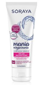 Soraya, Mania Oczyszczania, peeling enzymatyczny 3w1, cera sucha i wrażlliwa, 75 ml