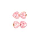 Souza! Quirine, spinki do włosów, różowe serca, 2 szt.