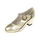 Souza! Sabine, pantofelki na obcasie, złote, rozmiar 34