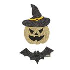Souza! spinki do włosów, Halloween, dynia i nietoperz, 2 szt.