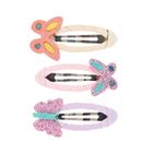 Souza! Xeni, spinki do włosów, owinięte wstążką z brokatowymi motylami, 2 szt.