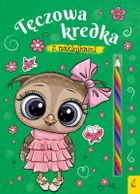 Sówka. Tęczowa kredka