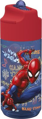 Spider-Man, bidon ze zintegrowaną słomką, 430 ml