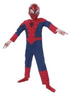 Spider-Man, strój karnawałowy dla dzieci z maską, rozmiar 128