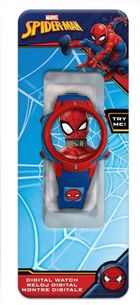 Spider-Man, zegarek cyfrowy ze światełkami LED