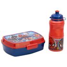 Spider-Man, zestaw: lunchbox + bidon, 380 ml