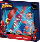 Spider-Man, zestaw, zegarek, latarka, lornetka, kompasem