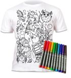 Splat Planet, koszulka do wielokrotnego kolorowania, Syrenka, 7-8 lat