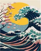 Splat Planet, Wielka fala w Kanagawie, zestaw do wyklejania plasteliną