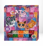 Splat Planet, zestaw koralików do prasowania, koty, 3000 szt.