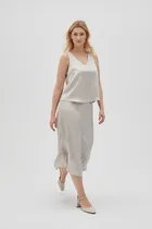 Spódnica damska, beżowa, Moodo