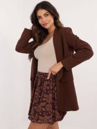 Spódnica damska, brązowa, Italy Moda