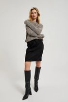 Spódnica damska, czarna, Moodo