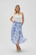 Spódnica damska, niebieska, Moodo