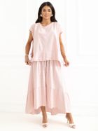 Spódnica damska, różowa, Italy Moda