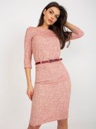 Spódnica damska, wełniana, czerwona, Lakerta