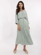 Spódnica damska, zielona, Sublevel