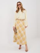 Spódnica damska, żółta, Italy Moda
