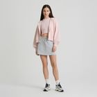 Spódnica dresowa mini z niskim stanem NOWEAR